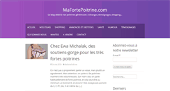 Desktop Screenshot of mafortepoitrine.com